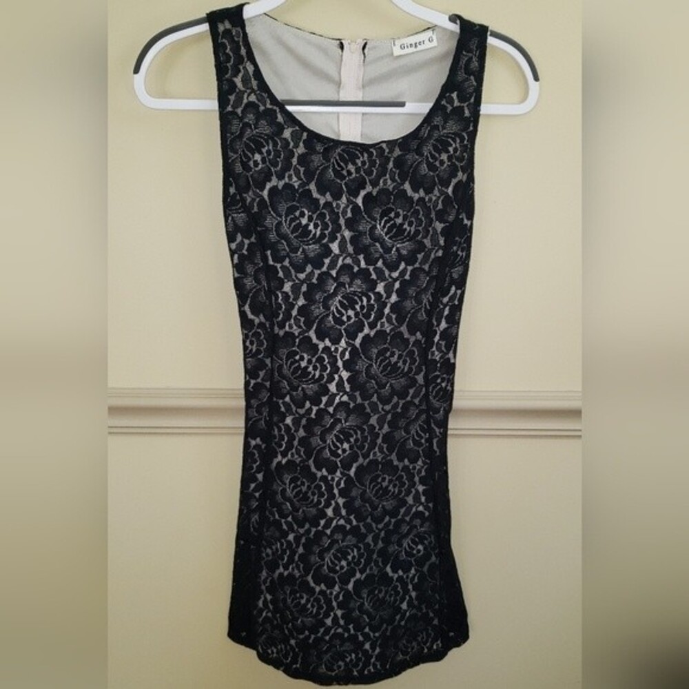 Ginger G Back Lace with Nude Lining Size M. Very Flattering.